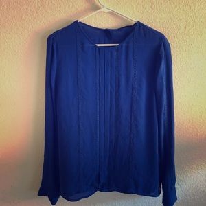 100% silk J Crew shirt